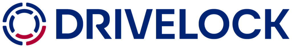 DriveLock Logo (CMYK, ohne Claim) – Anbieter für modulare Endpoint Security, Zero Trust und Application Control.